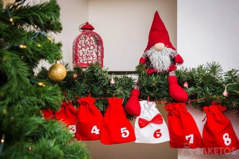 Adventskalender aus Samttüten - Trends für Herbst und Winter