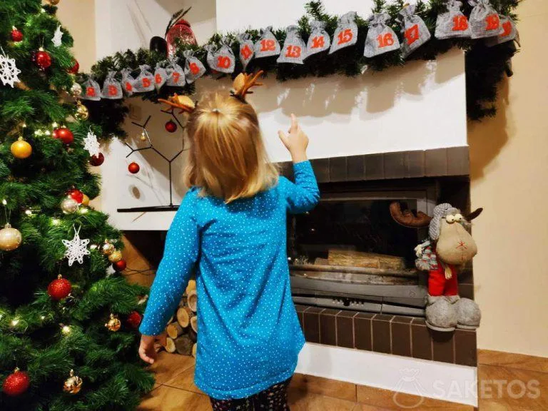 Ihr Kind wird seinen Jutesack-Adventskalender bestimmt lieben!