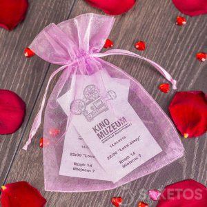 Organza-Beutel als Geschenkverpackung