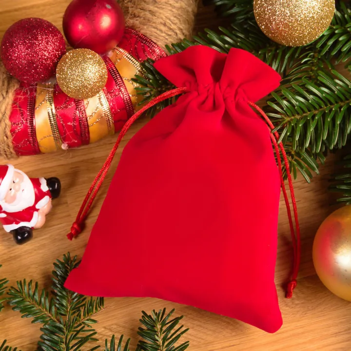Unbedruckte Weihnachtsbeutel