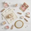 Baumwollsäckchen für Kosmetik und Schmuck - stilvolle Produktpräsentation