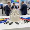 Leinen Säckchen als Firmenverpackung für Werbegadgets